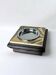 Brutalist wood and resin ashtray, Italy, 1980s