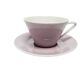 Tasse et soucoupe postmodernes, Pologne, années 1970, ensemble de 2