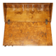 Writing desk in pollard oak from around 1800 with claw and ball carved legs.