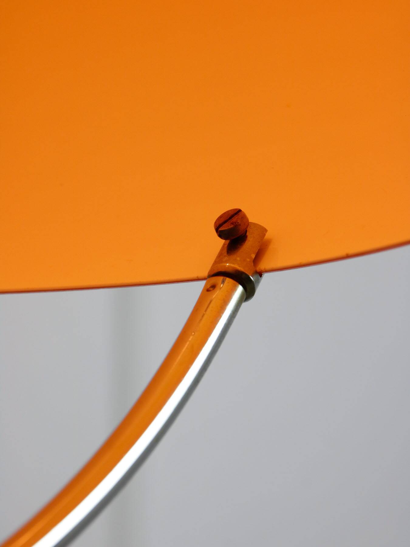 Space Age Orange Jolly Pendant Lamp from Guzzini, 1960s