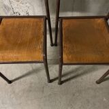 Pair of Mullca school chairs