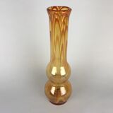 Vintage vase by Laura Glassworks Tarnow Poland 1970s