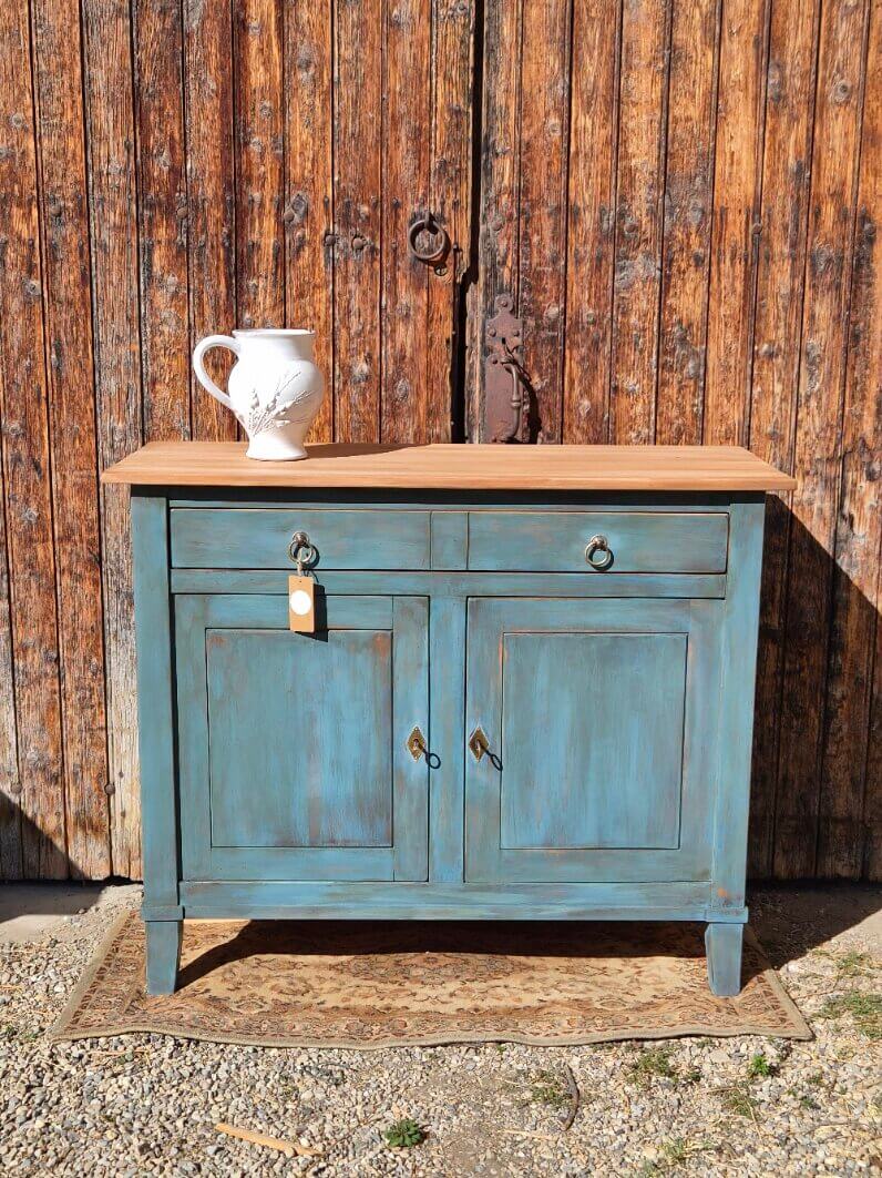 Renovated and distressed antique sideboard | Alexandre