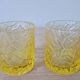 Two whiskey or orangeade glasses