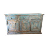 Buffet veining patinated paint
