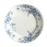 Round dish Earth railway of Creil & Montereau time 1900