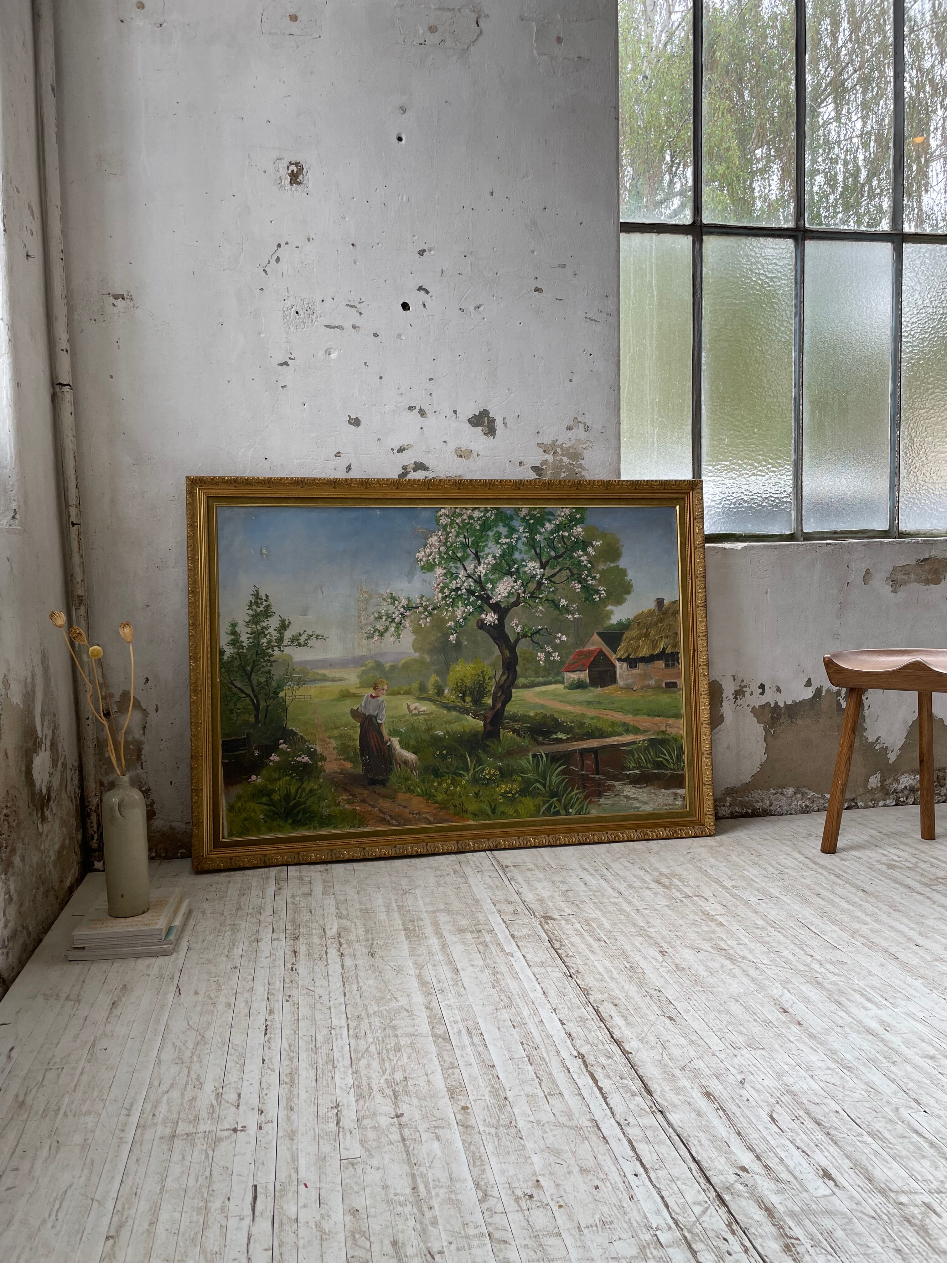 Oil painting canvas 1944 XL