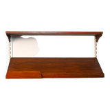 Swedish wooden shelving unit