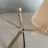 1960s Brass Fog & Mørup Table Lamp, Made in Denmark