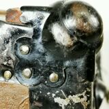 Late 19th Century Oak Banded Storage Travel Trunk / Chest