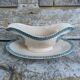 Antique sauce boat Creil and Montereau Ironstone English model