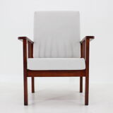 1940s Art Deco armchair, Czechoslovakia