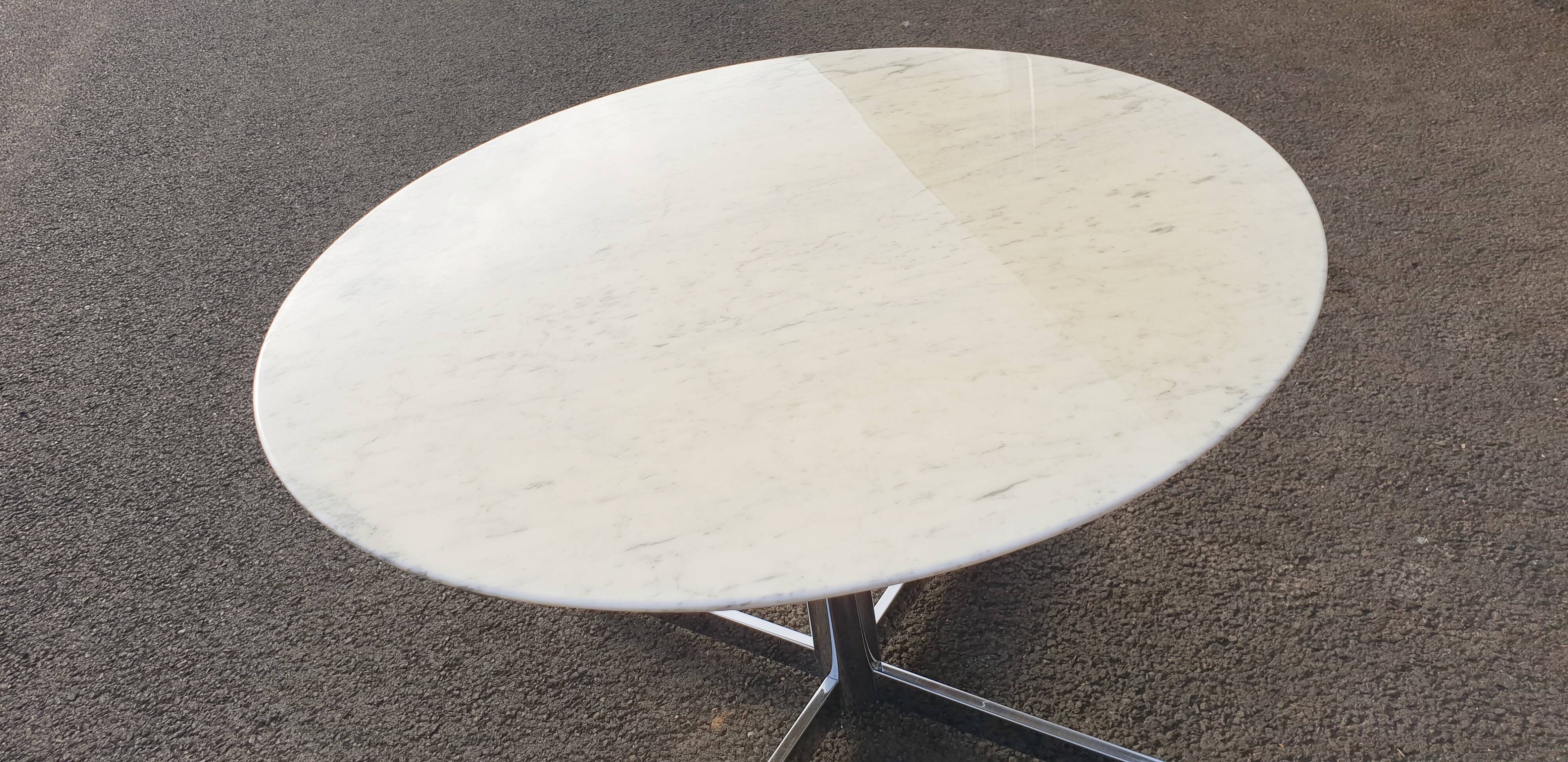 Vintage marble table