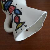 Roger Capron wall bouquetière signed