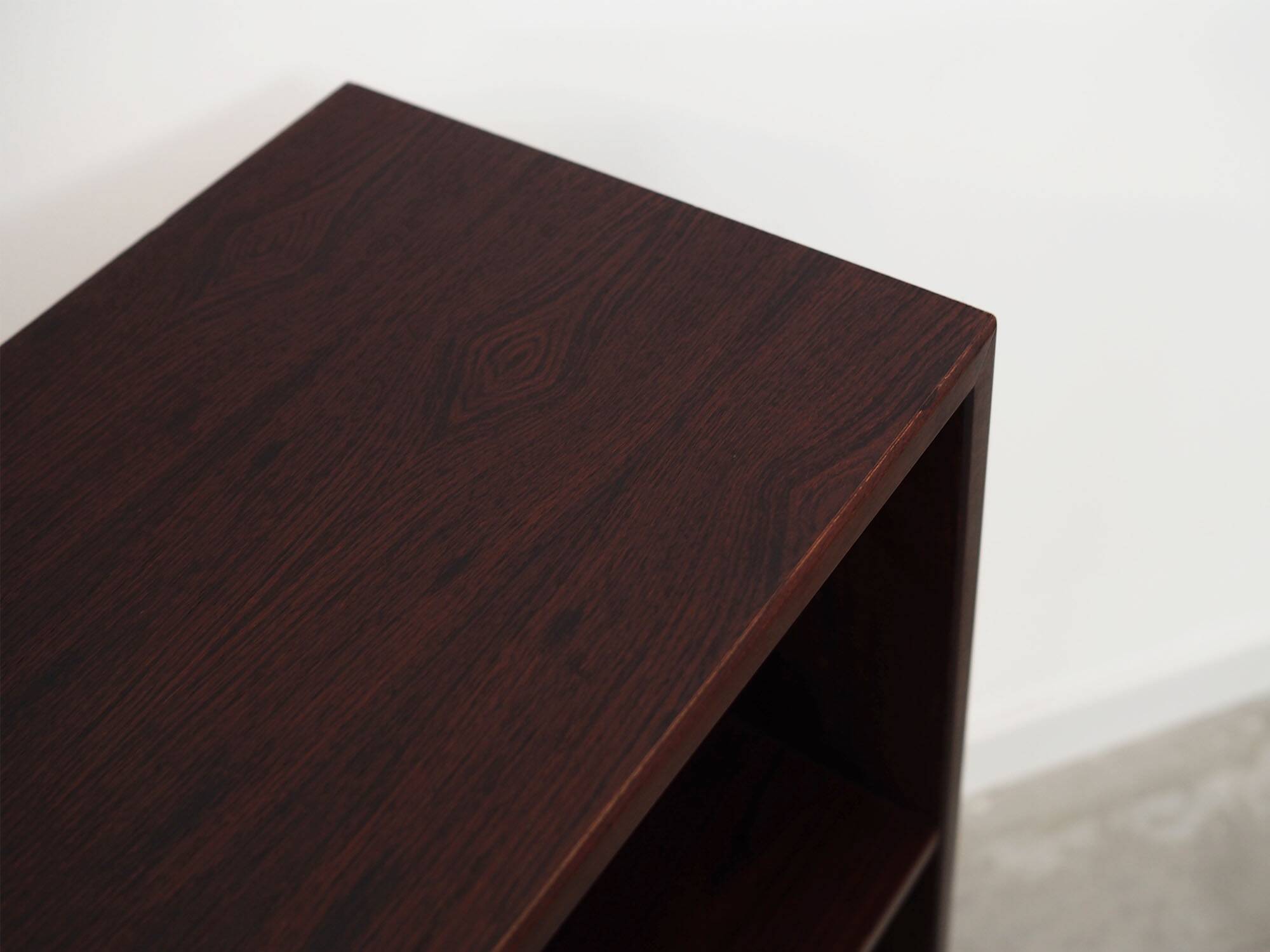 Rosewood bookcase, Danish design, 1970s, manufactured by Hjørnebo