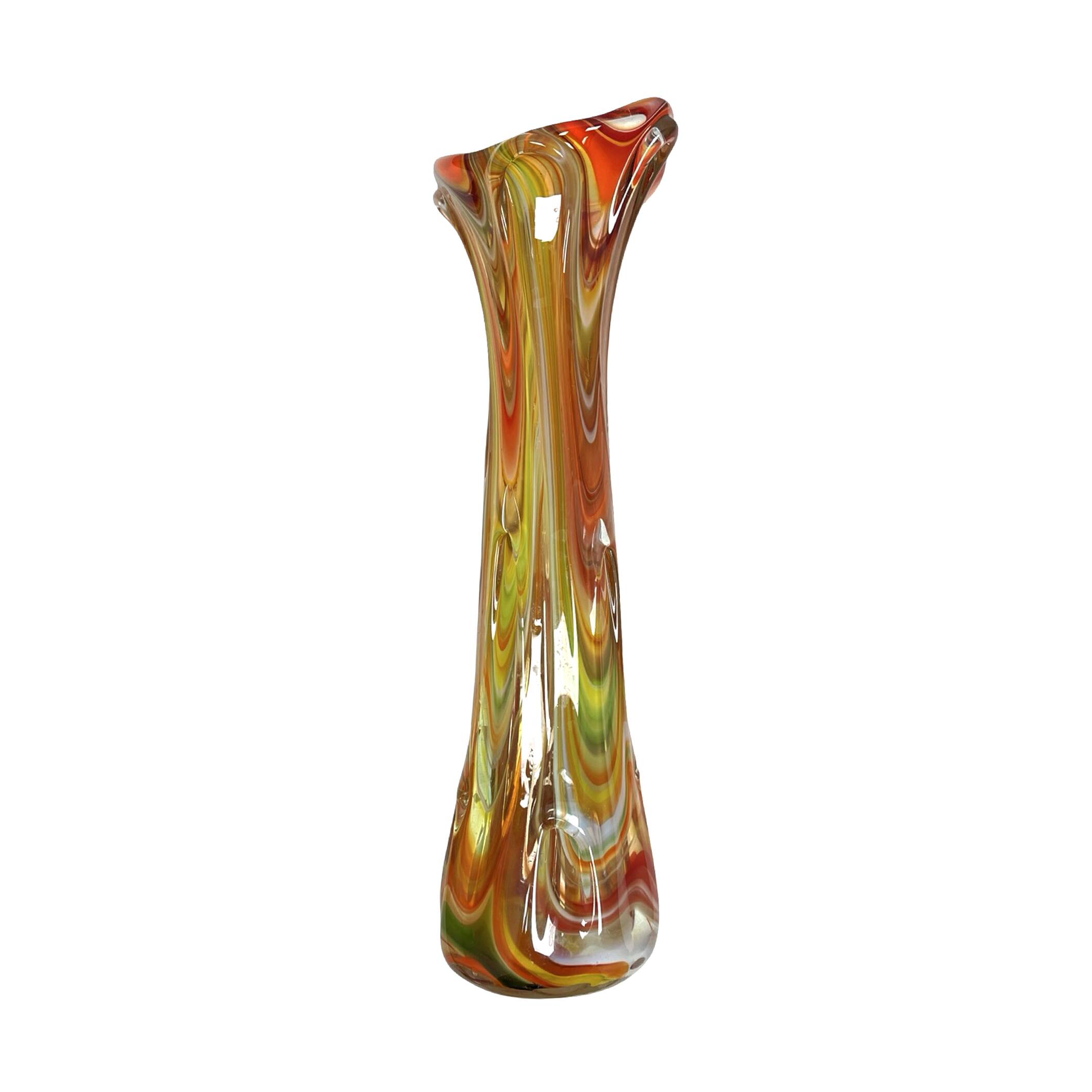 "Sękacz" vase – Ząbkowice Śląskie steelworks, Poland 1970s (42 cm)