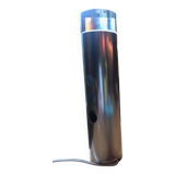 Vintage Cylindrical Lamp • Minimalist Totem • Space Age • 1970