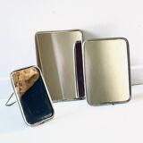 Collection of 3 vintage barber mirrors