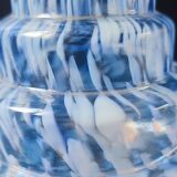 Blown glass bottle, Clichy glassworks, 20th century