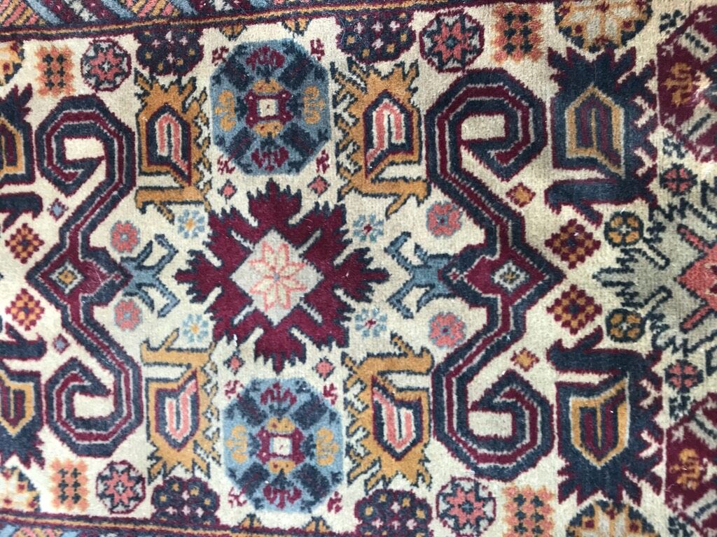 Old carpet chirwan caucasus 60x135 cm
