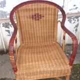 Fauteuil rotin