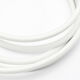 White pendant lamp, Denmark 1970s