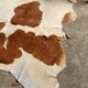 Vintage cowhide rug 1970