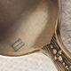 6 Art Nouveau silver-plated coffee spoons