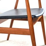 A set of four or six Svend Aage Eriksen model Gm11 dining chairs, 1960s