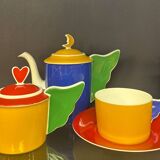 Tea service Anges JC de Castelbajac x Limoges porcelain