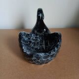 Vintage zoomorphic swan soap dish