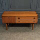 Scandinavian sideboard with 2 drawers, 1960