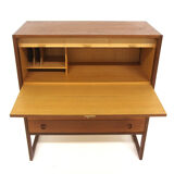 Secrétaire scandinave en teck "Varié", Arne Wahl-Iversen, Suède, 1960