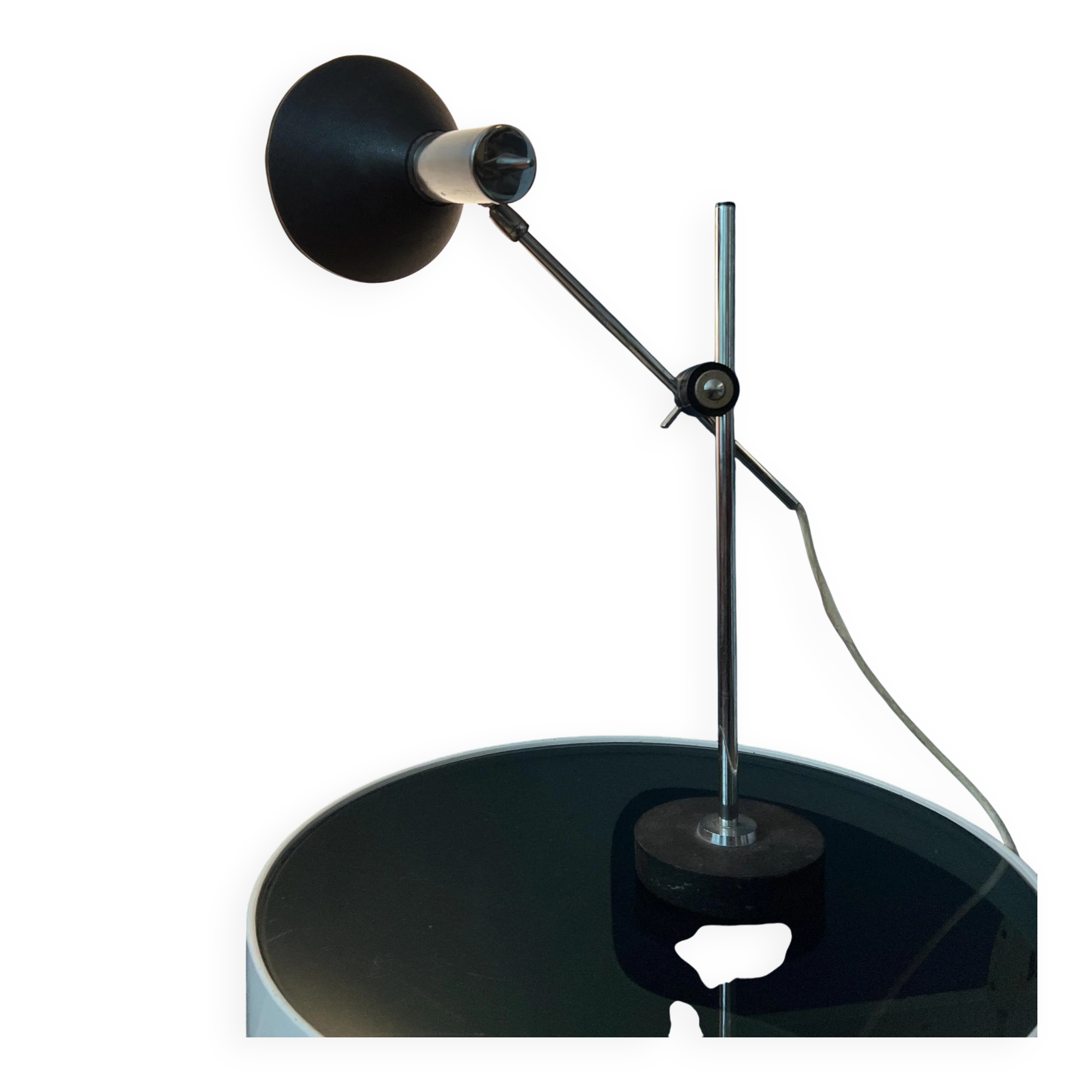 Vintage Herda Mid Century adjustable desk lamp