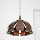 Vintage Italian Copper Colour Pendant Lamp, 70s