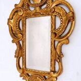 Room mirror - Bridal mirror - gilded wood - period: XVIIIth century
