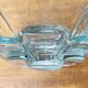 Postmodern glass block vase by Rosenthal, 1980s.