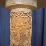 Chinese carved resin column