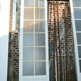 Glass separation doors