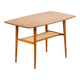 Scandinavian teak coffee table with a double top, 1950s/60s.