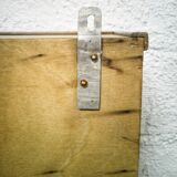Old wooden sorting locker