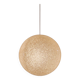 XXL spherical resin pendant light, 1960s