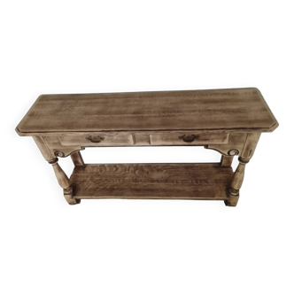 Solid wood console furniture