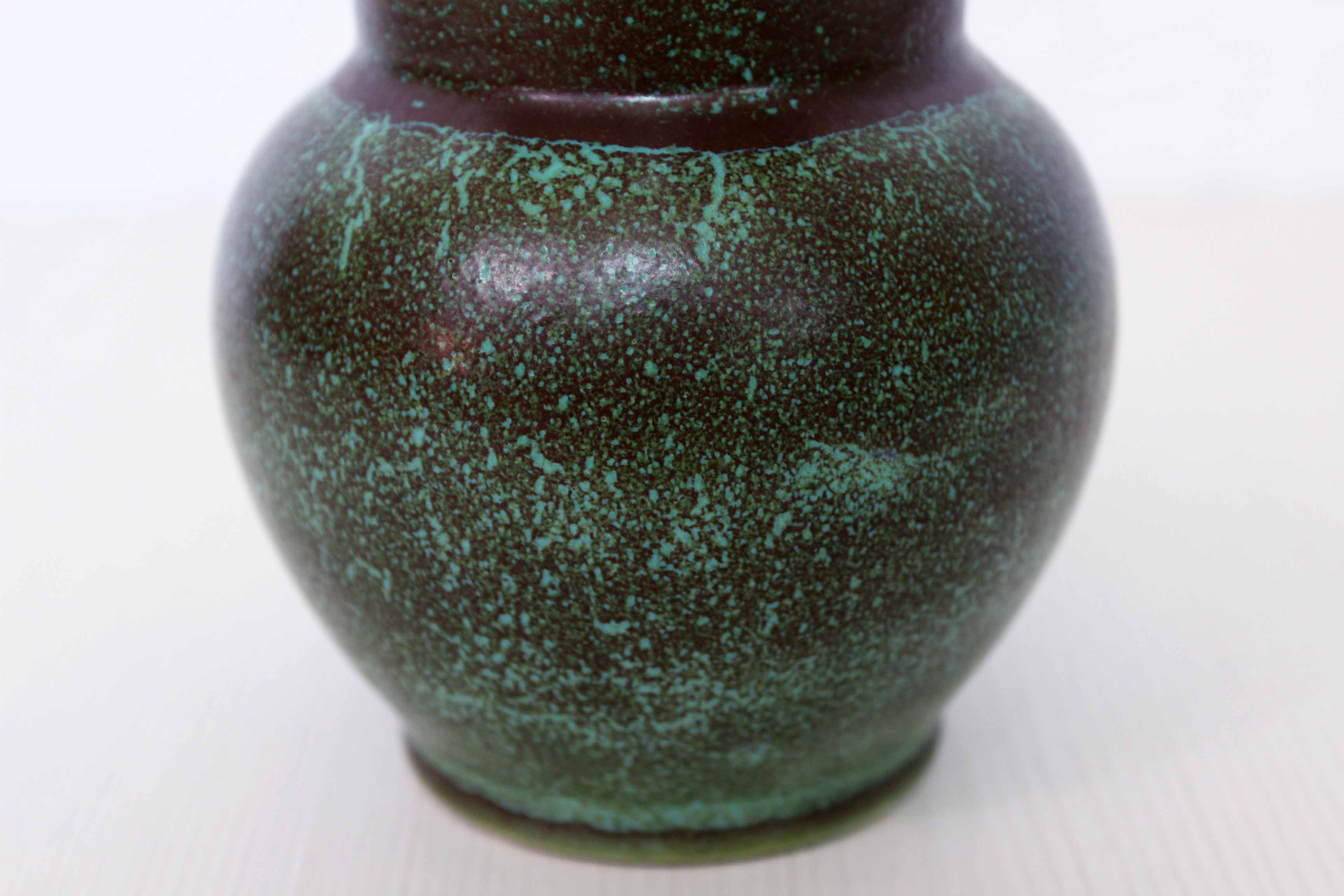 Vase Majolika Schramberg