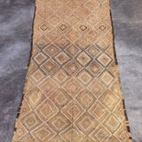 Kilim Boujad beige Berber rug - 157 x 326 cm