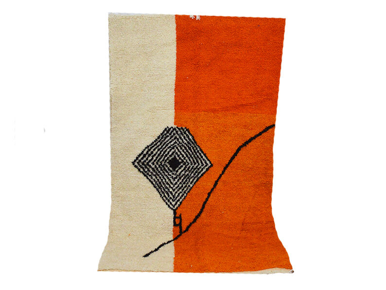 Moroccan Berber Carpet 253x146cm