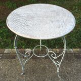 High parisian bistro table