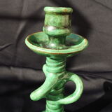 Terracotta candlestick