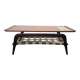 Vintage wooden coffee table 'van Teeffelen Wébé'