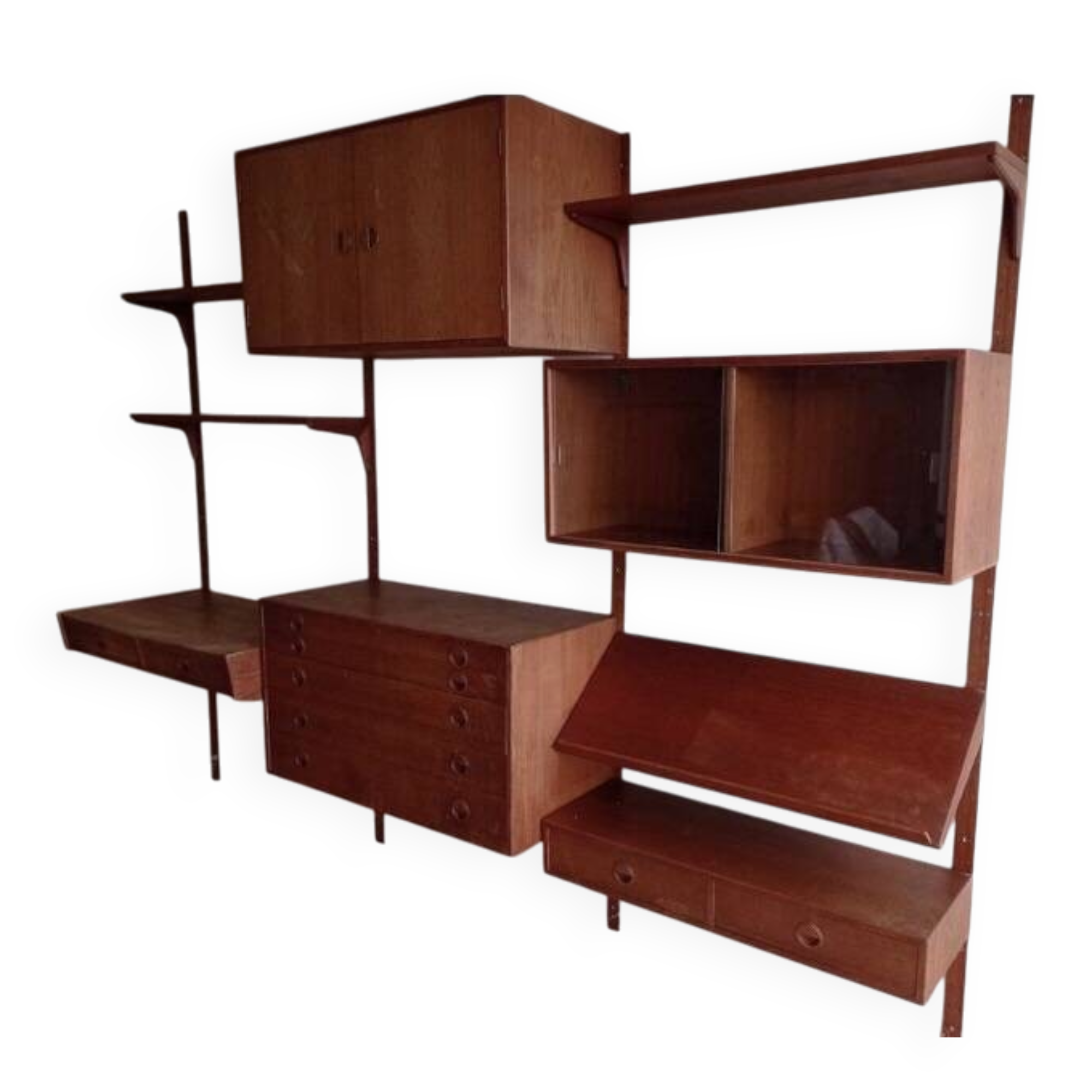 Modular Wall Shelf Hansen and Gudborg 1960